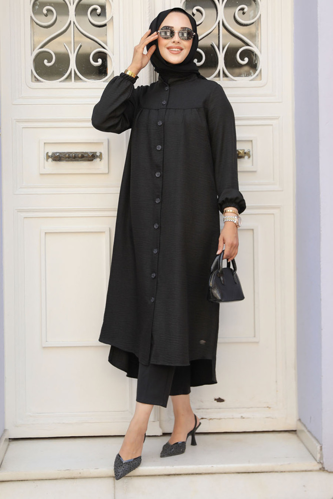 Modest Black Tunic 5642S - 1