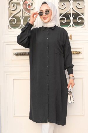 Modest Black Tunic 6773S 