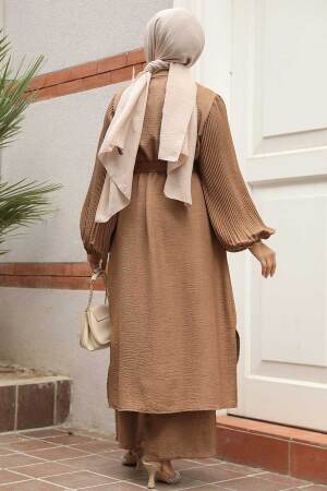 Modest Brown Dual Suit 12581KH - 3