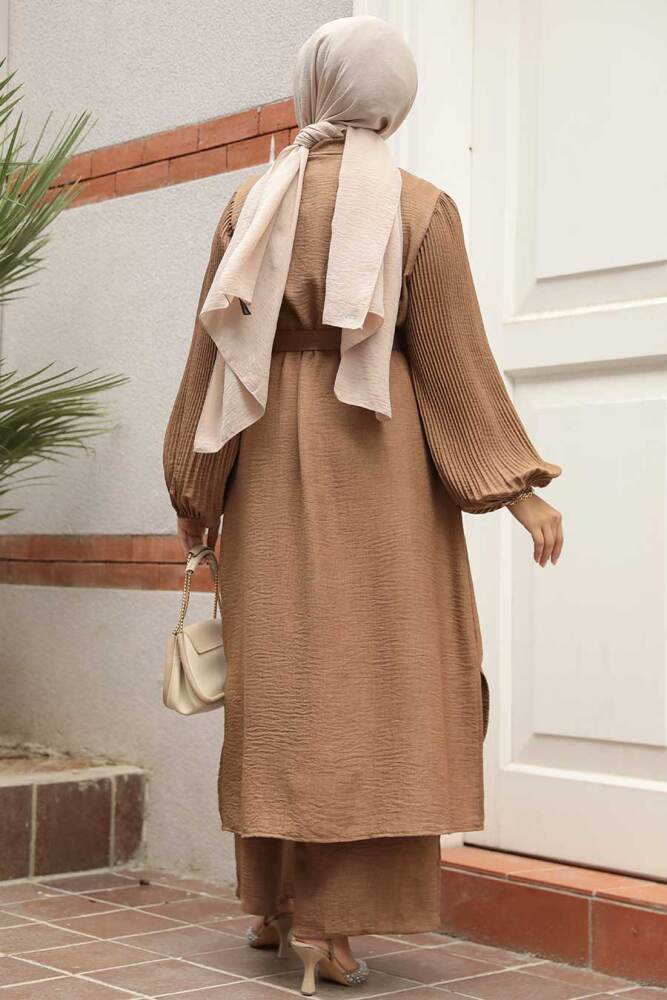 Modest Brown Dual Suit 12581KH - 3
