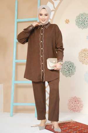 Modest Brown Dual Suit 28501KH - 3