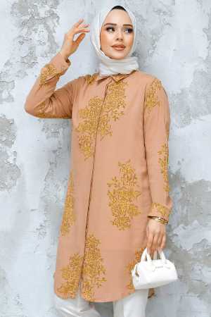 Modest Camel Tunic 11720C - 1