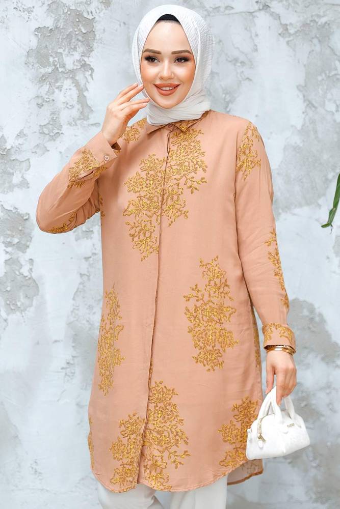 Modest Camel Tunic 11720C - 2