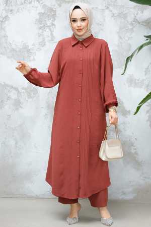 Modest Dark Dusty Rose Dual Suit 10891KGK - 3