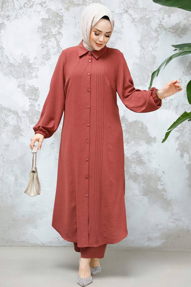Modest Dark Dusty Rose Dual Suit 10891KGK - 1