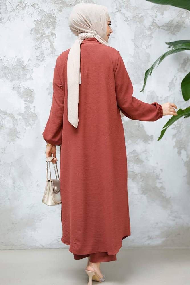 Modest Dark Dusty Rose Dual Suit 10891KGK - 5