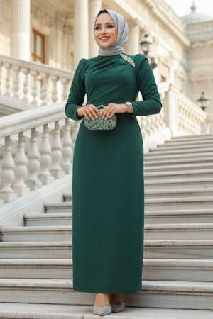 modest emerald green dress Evening 30014ZY 20260813_finalsale