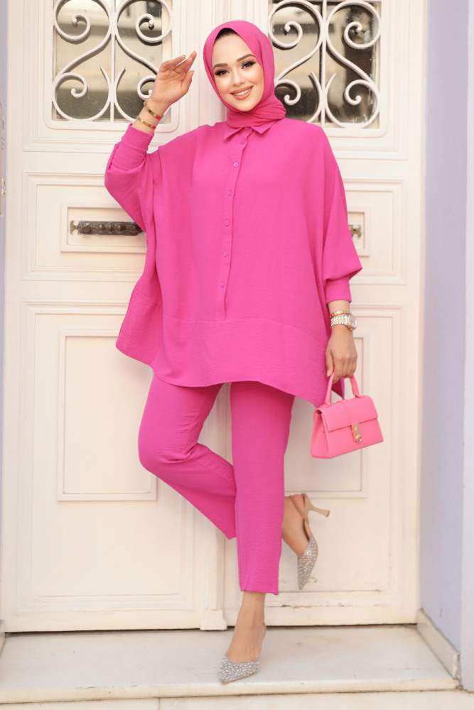 Modest Fushia Dual Suit 67751F - 1