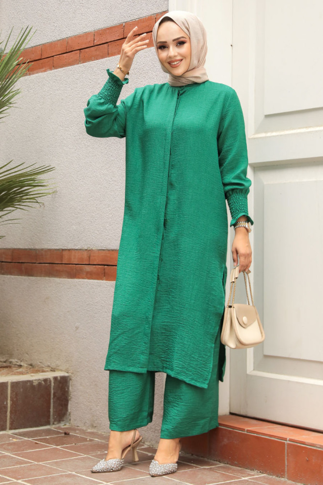 Modest Green Dual Suit 12591Y - 1