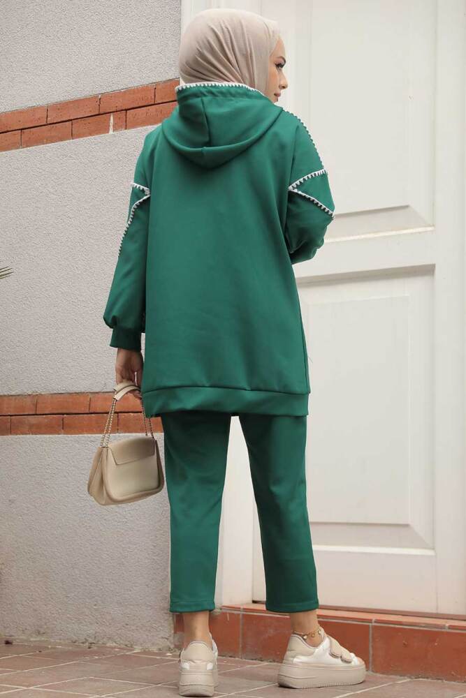Modest Green Dual Suit 12621Y - 3