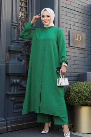 Modest Green Dual Suit 19017Y - 2