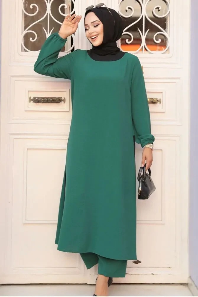 Modest Green Dual Suit 65877Y - 1