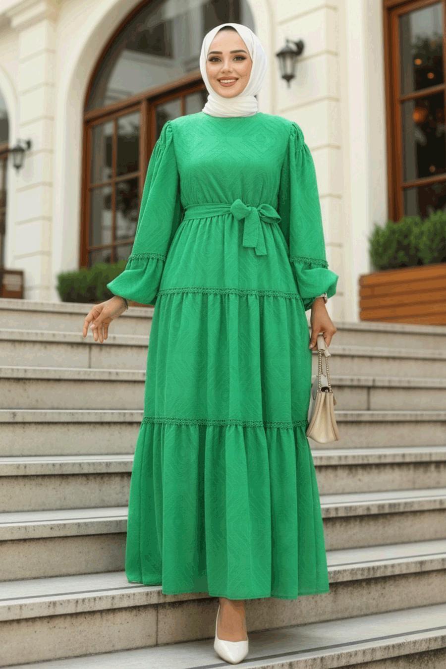 in the heights green dress Ginnifer Mini Dress – Hemline Heights main image 0