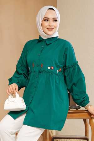 Modest Green Top 40603Y - 1