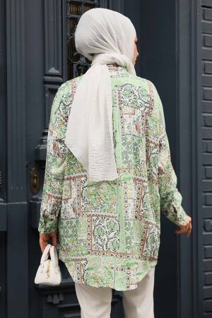 Modest Green Tunic 20410Y - 3