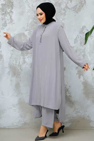 Modest Grey Dual Suit 10102GR - 1