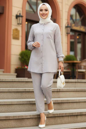 Modest Grey Dual Suit 12191GR - 1