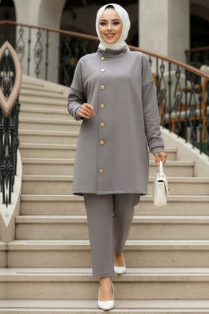 Modest Grey Dual Suit 12391GR - 1