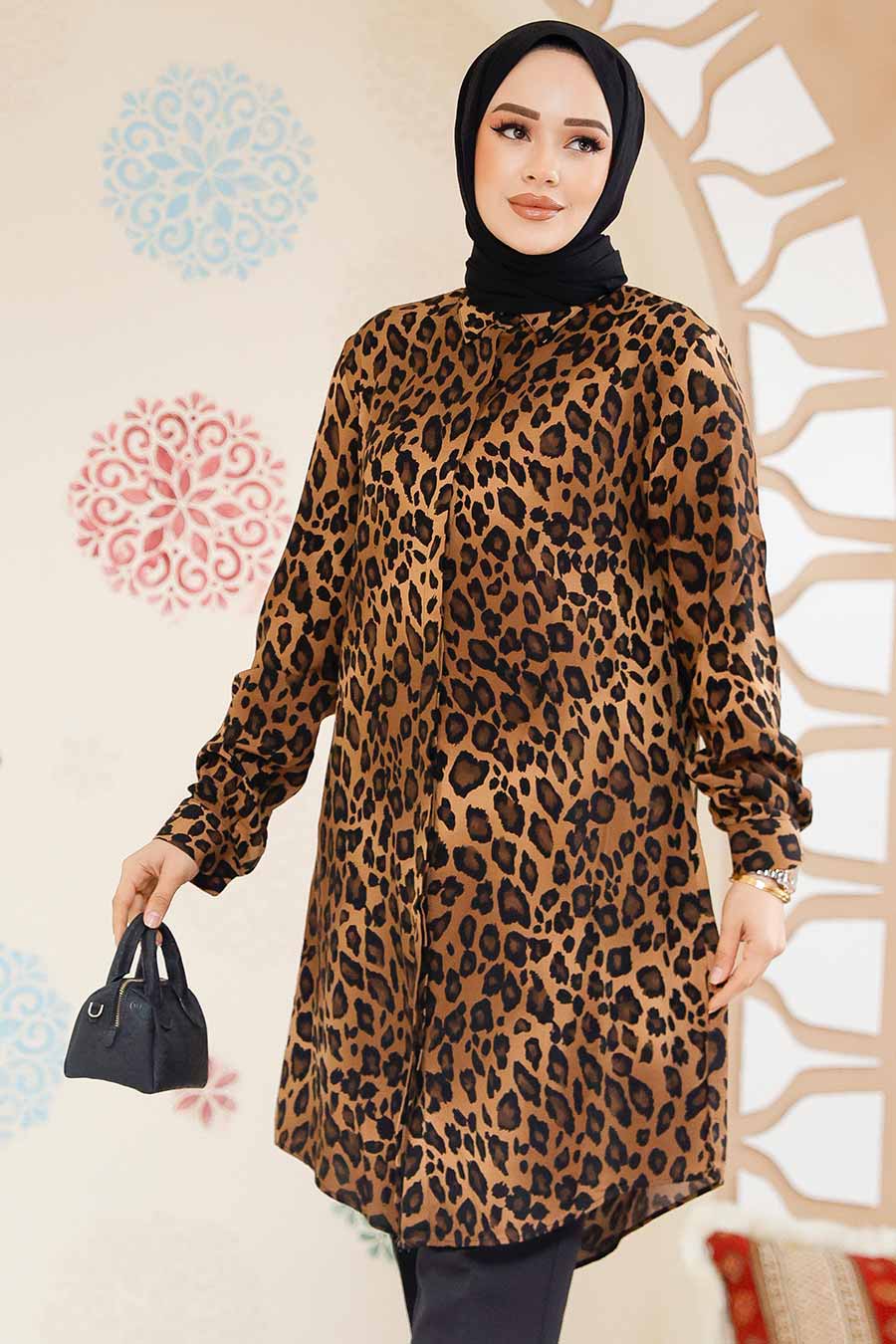 Modest Leopard Top 11716LP - 1