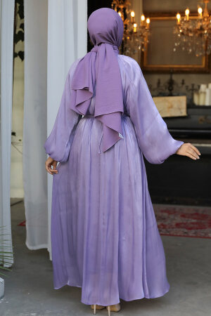 Modest Lila Evening Gown 53781LILA - 3
