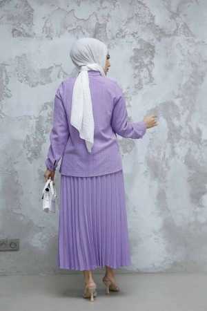 Modest Lila Skirted Dual Suit 60062LILA - 4