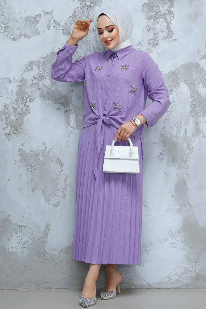 Modest Lila Skirted Dual Suit 60062LILA - 2