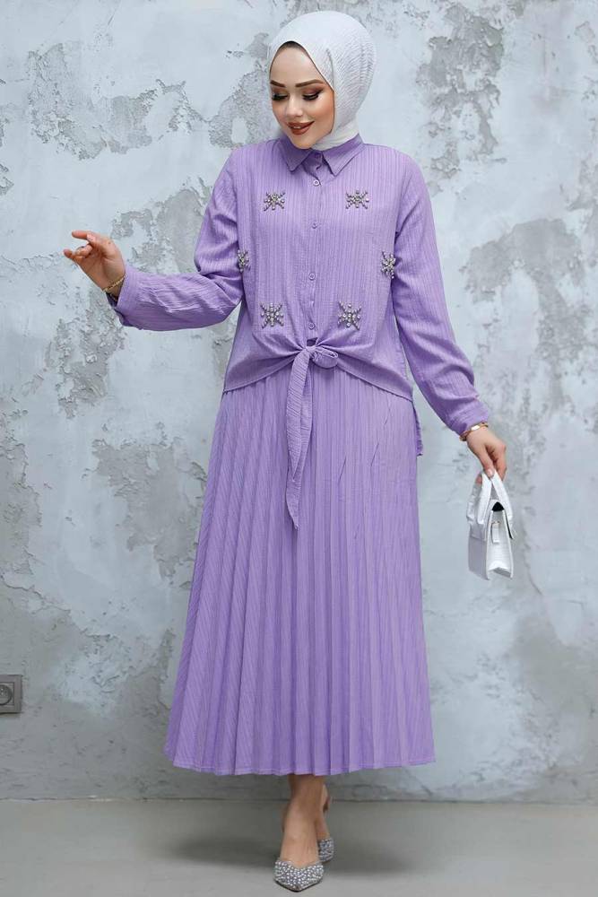 Modest Lila Skirted Dual Suit 60062LILA - 1