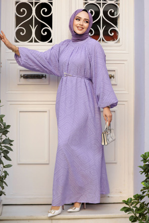 Modest Lila Summer Dress 14291LILA - 1