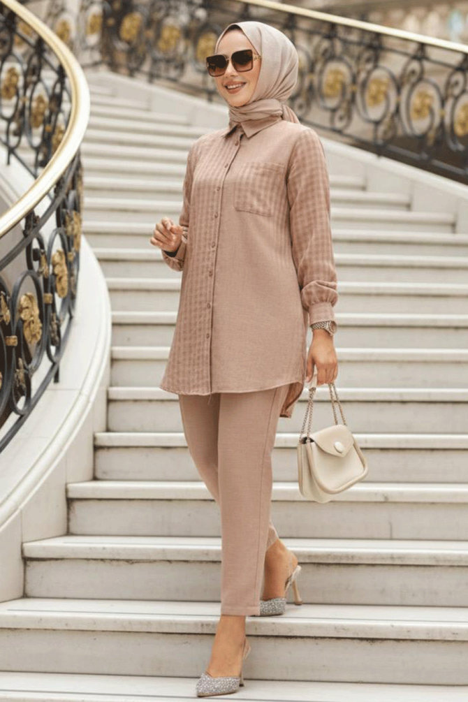 Modest Mink Dual Suit 12191V - 1