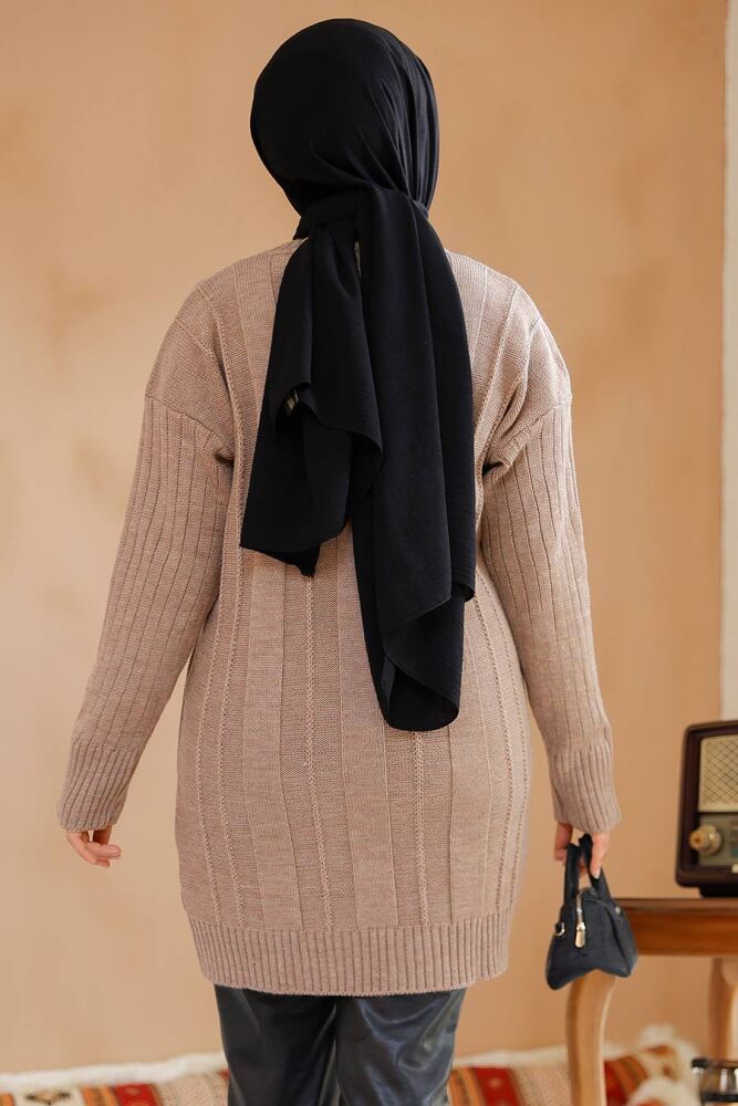Modest Mink Knitwear Jumper Top 40671V - 4
