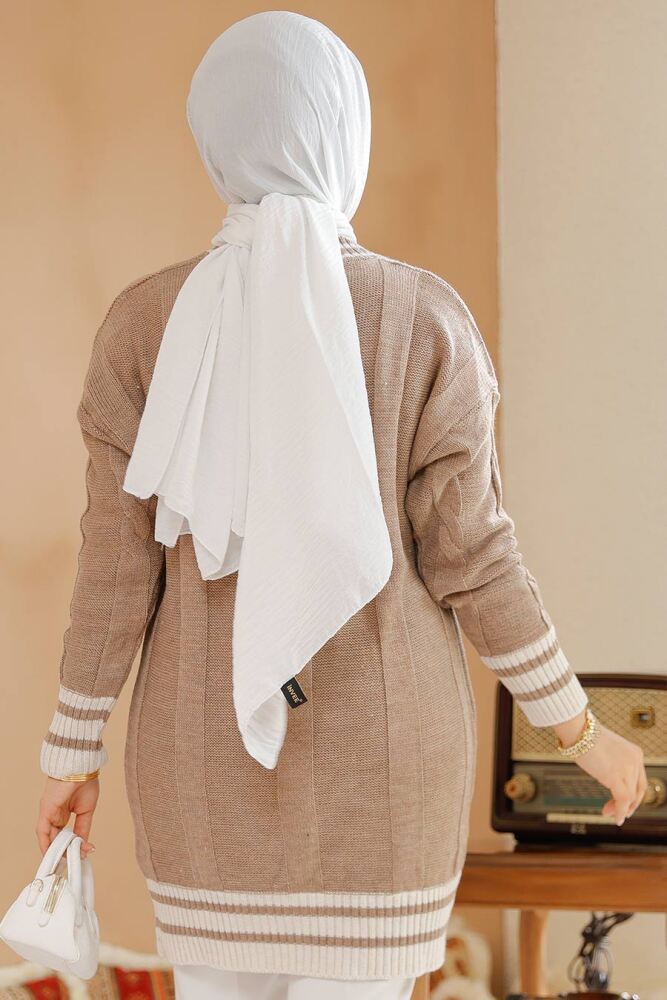 Modest Mink Knitwear Jumper Top 40673V - 4