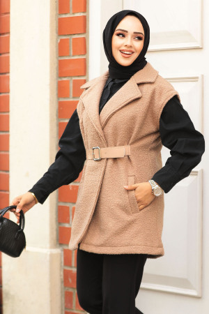 Modest Mink Vest 61371V - 1
