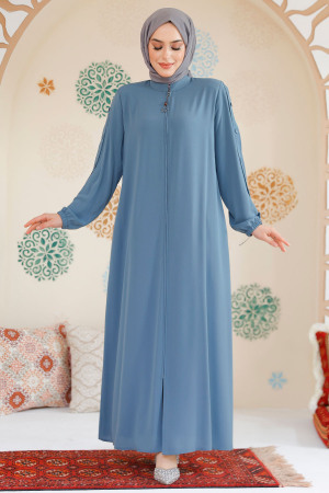 Modest Mint Abaya For Women 45292MINT - 2