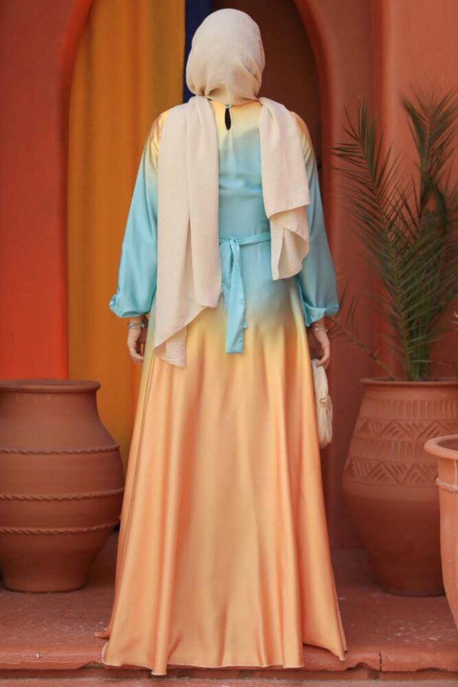 Modest Mint Bridesmaid Dress 42001MINT - 4