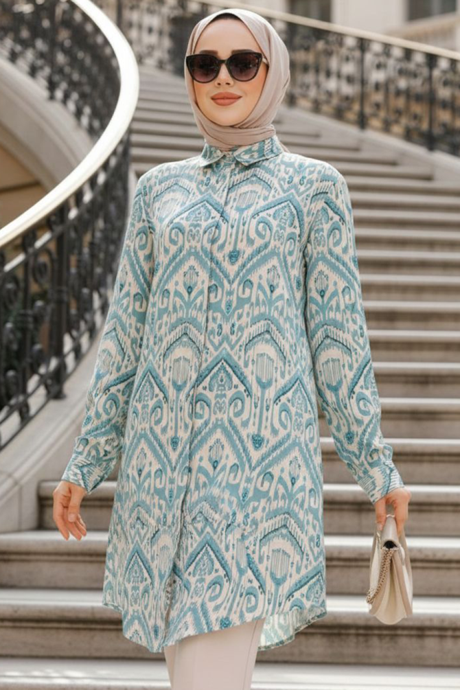 Modest Mint Tunic 11718MINT - 1