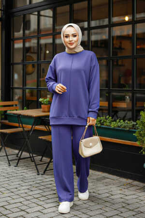 Modest Navy Blue Dual Suit 30172L - 1