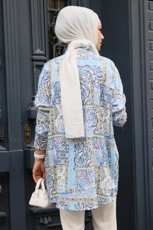 Modest Sax Blue Tunic 20410SX - 3