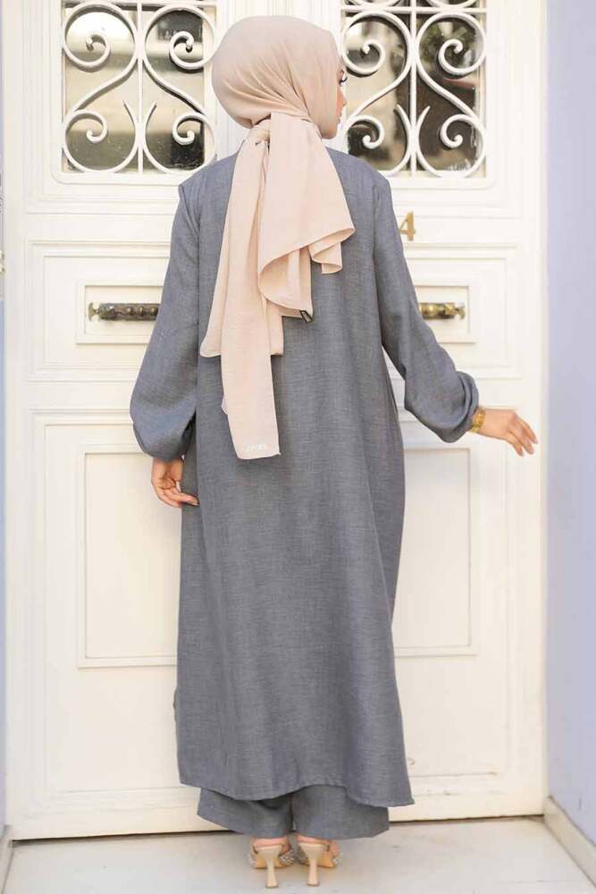 Modest Smoke Color Dual Suit 19017FU - 4