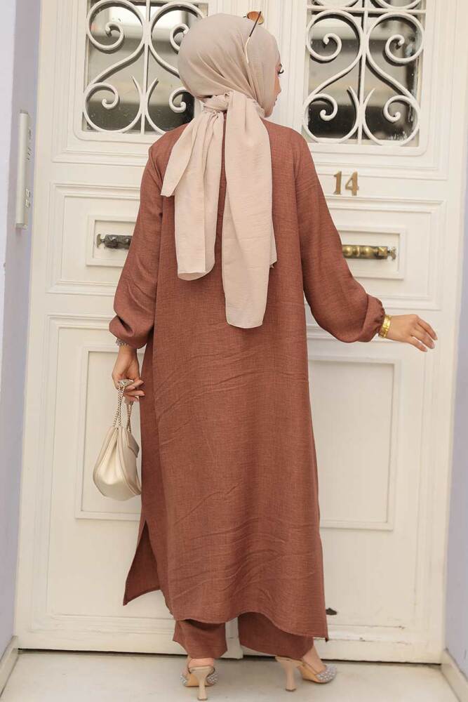Modest Sunuff Colored Dual Suit 19017TB - 3