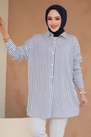 Modest White Tunic 20417B - 1