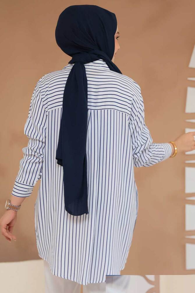 Modest White Tunic 20417B - 3