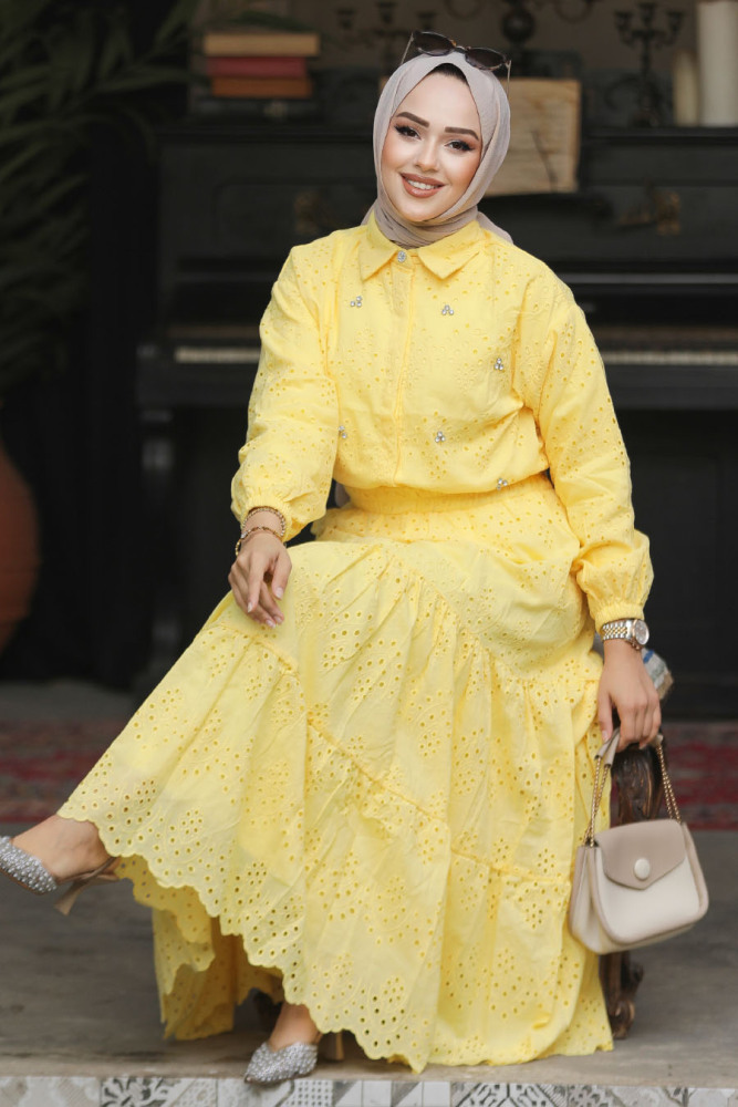 Modest Yellow Dual Suit 14271SR - 1