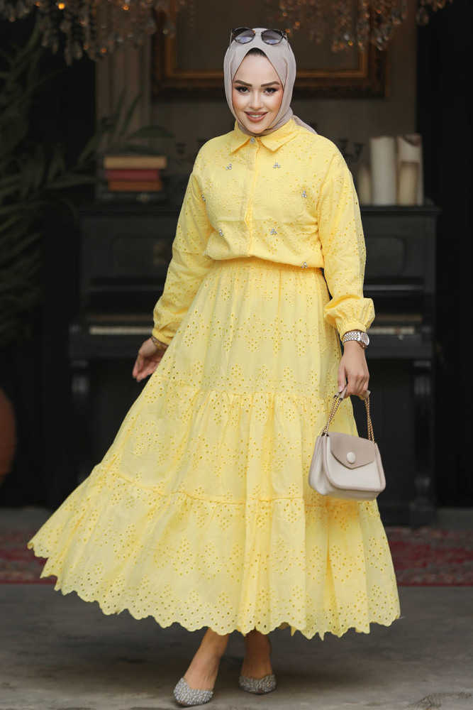 Modest Yellow Dual Suit 14271SR - 2
