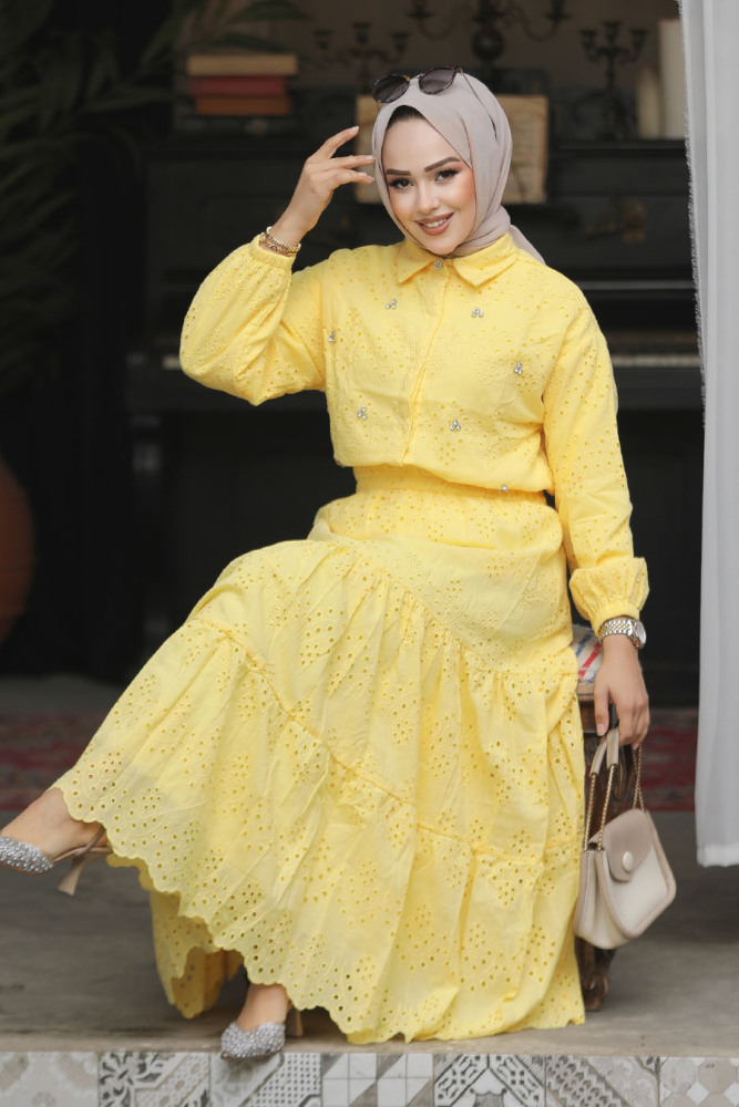 Modest Yellow Dual Suit 14271SR - 3