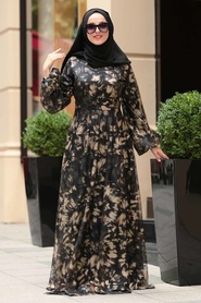 à motifs - Tuay - Robe Hijab - 30530DSN - Thumbnail