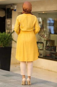 Moutarde - Neva Style - Tunique Hijab - 1567HR - Thumbnail