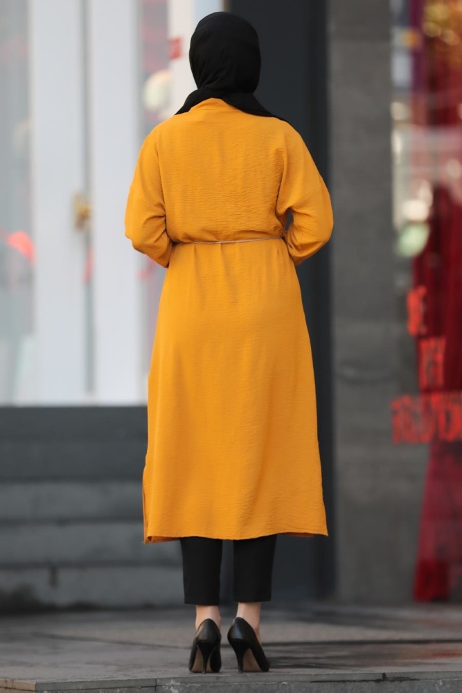 Mustard Hijab Tunic 10078HR - 5