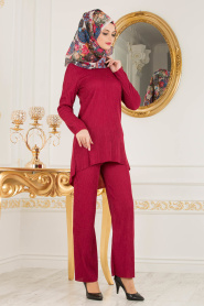 Nayla Collection - Cherry Hijab Suit 2316VSN - Thumbnail