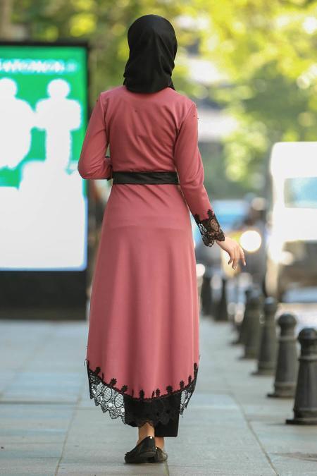 Nayla Collection - Dusty Rose Hijab Tunic 40490gk - 4