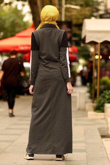 Nayla Collection - Fumé Robe 82360FU - 2